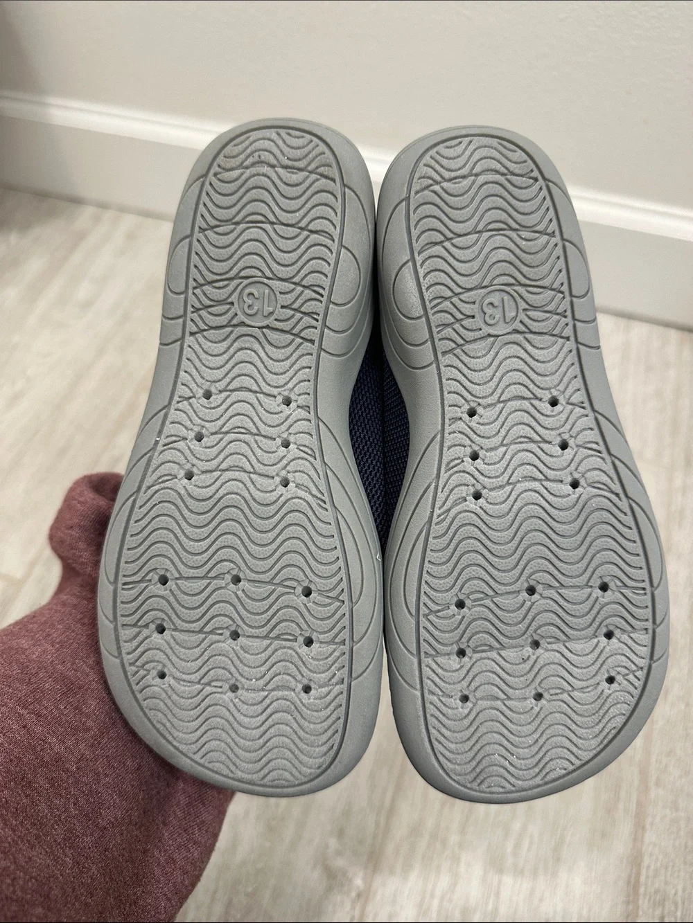 Brand New Navy and Gray Kids Water Shoes